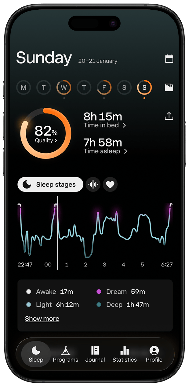Sleep Cycle app
